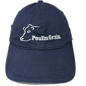 Pedigree Baseball Cap Blue One Size Poulin Grain Sandwich Brim Embroidery Hat